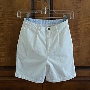 Talbots Boys size 7  white shorts, Like New